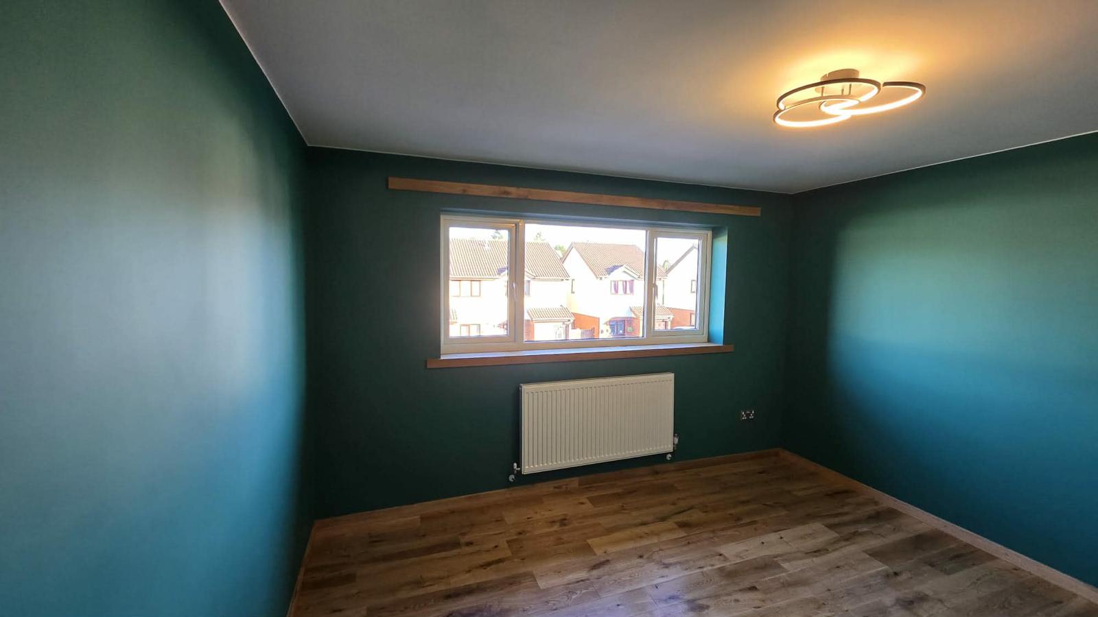 Solid wood window sill 1 — fitted by MarJoinery